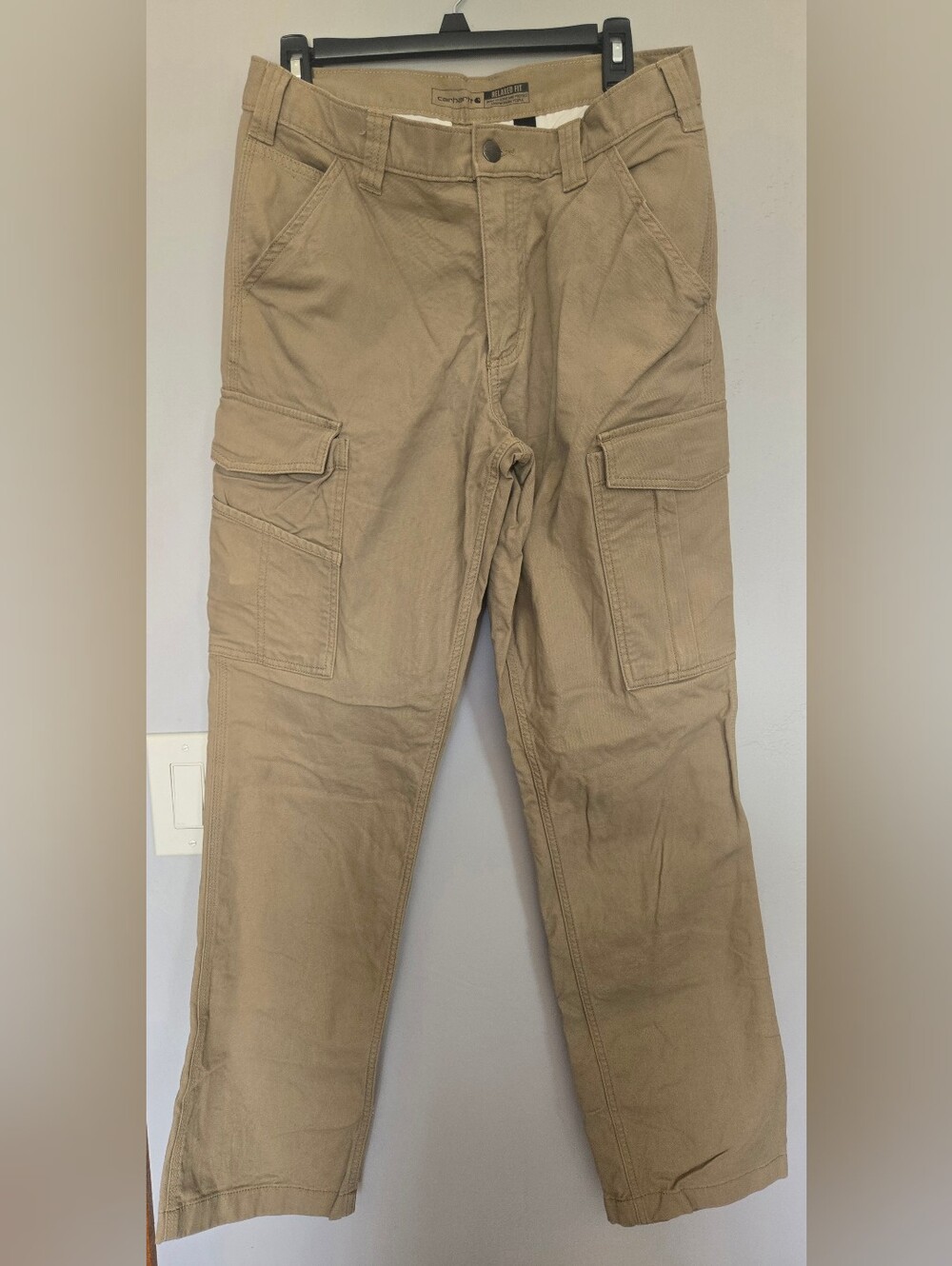 Carhartt Mens Tan Cargo Pants